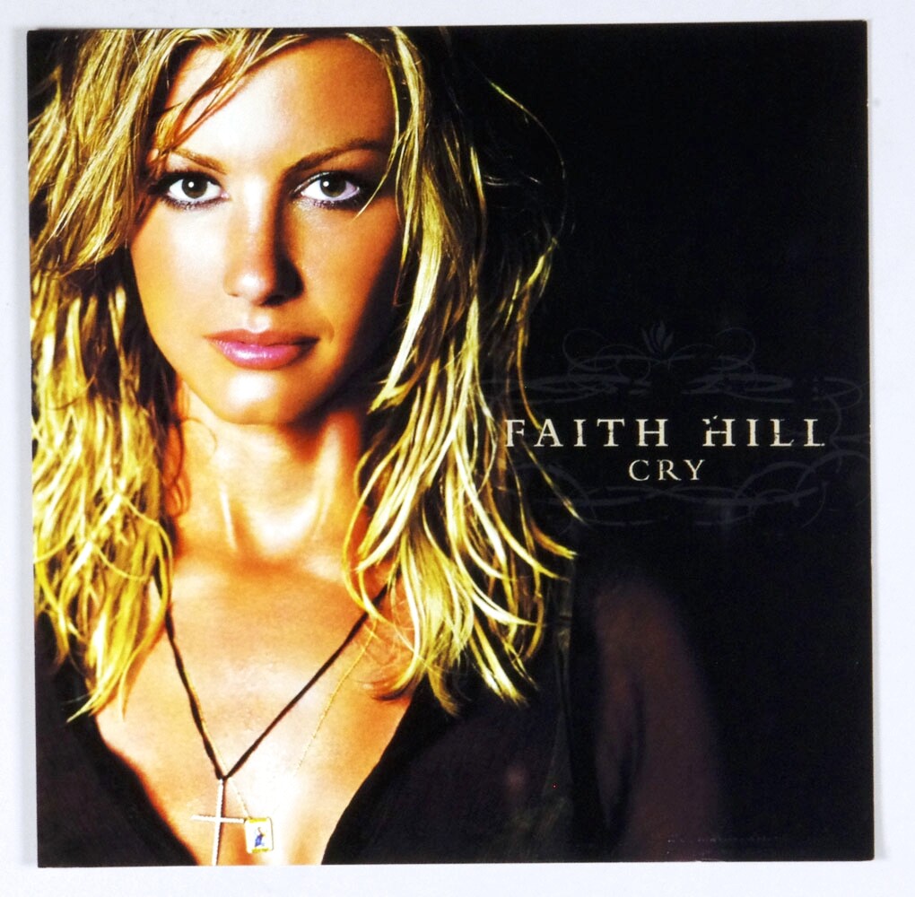 Faith Hill Poster Flat 2002 Cry Album Promotion 12 x 12