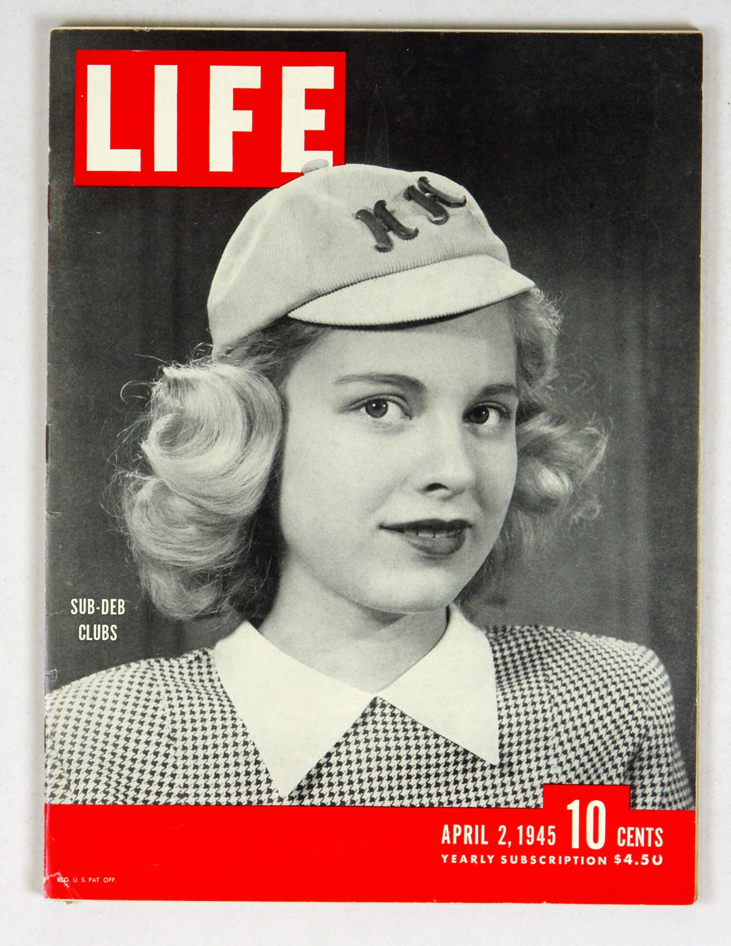 LIFE Magazine Back Issue 1945 Apr 2 Sub-Deb Clubs