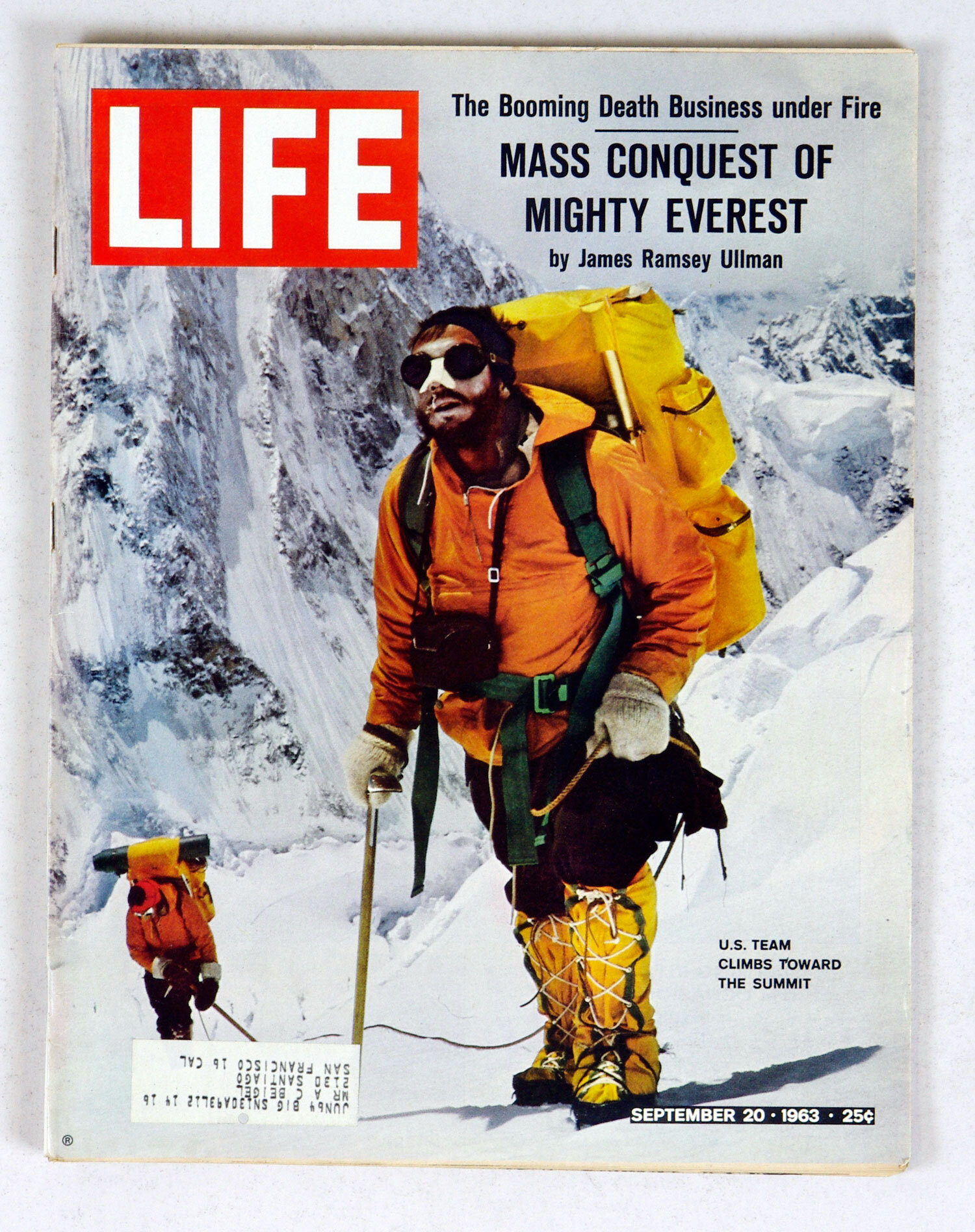 LIFE Magazine Back Issue 1963 September 20 U.S. Team Climbs Toward Mt. Everest Summit