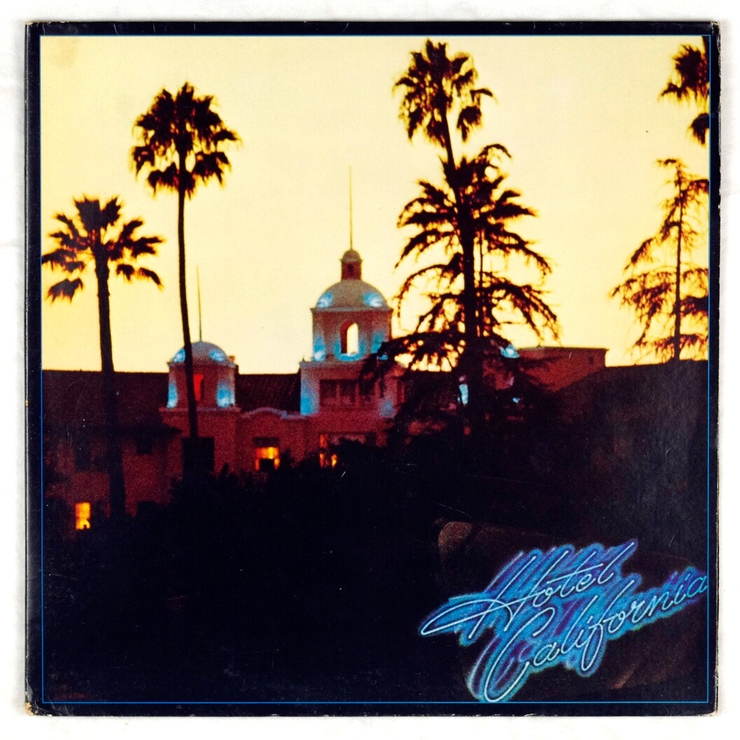 Eagles Vinyl Hotel California 1976 w/ Poster