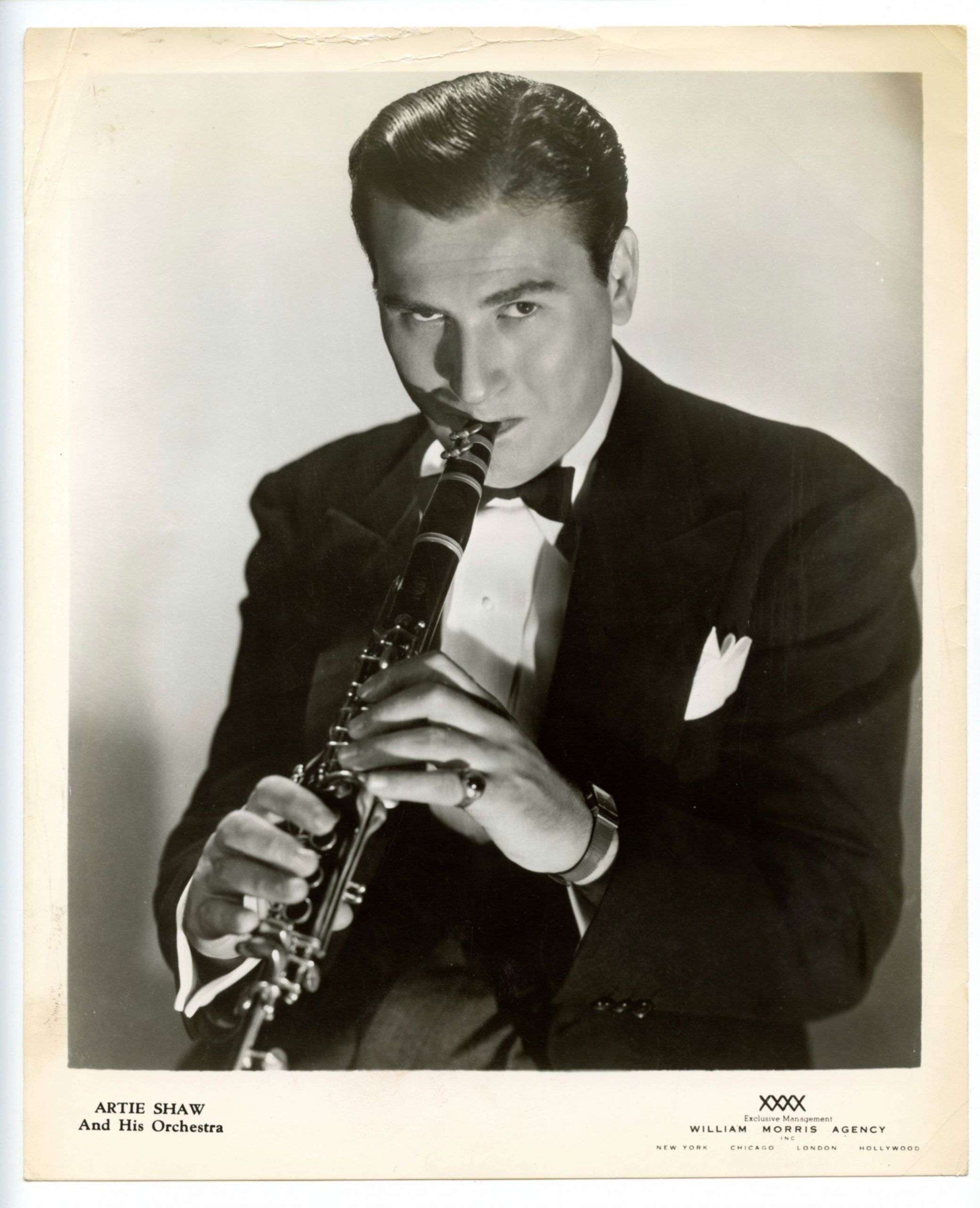 Artie Shaw Photo 1960s Publicity Promotion