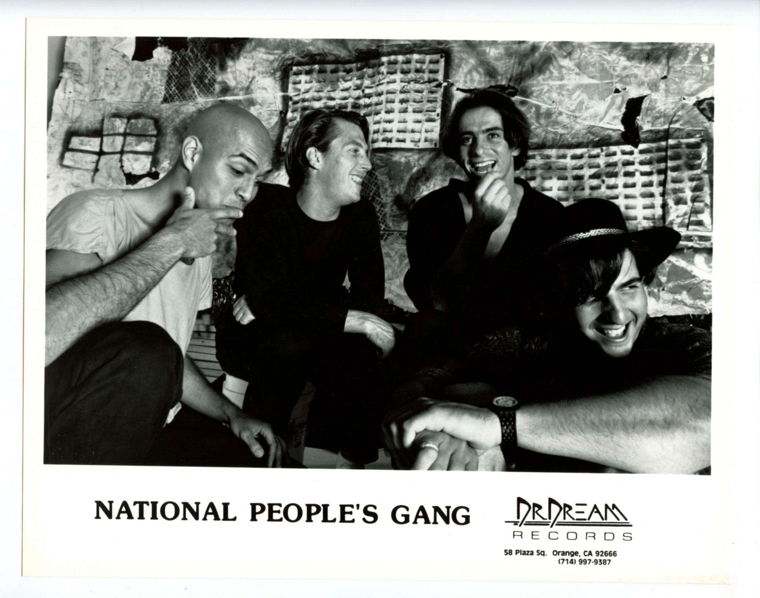 National Peoples Gang Photo 1980s Dr Dream Records