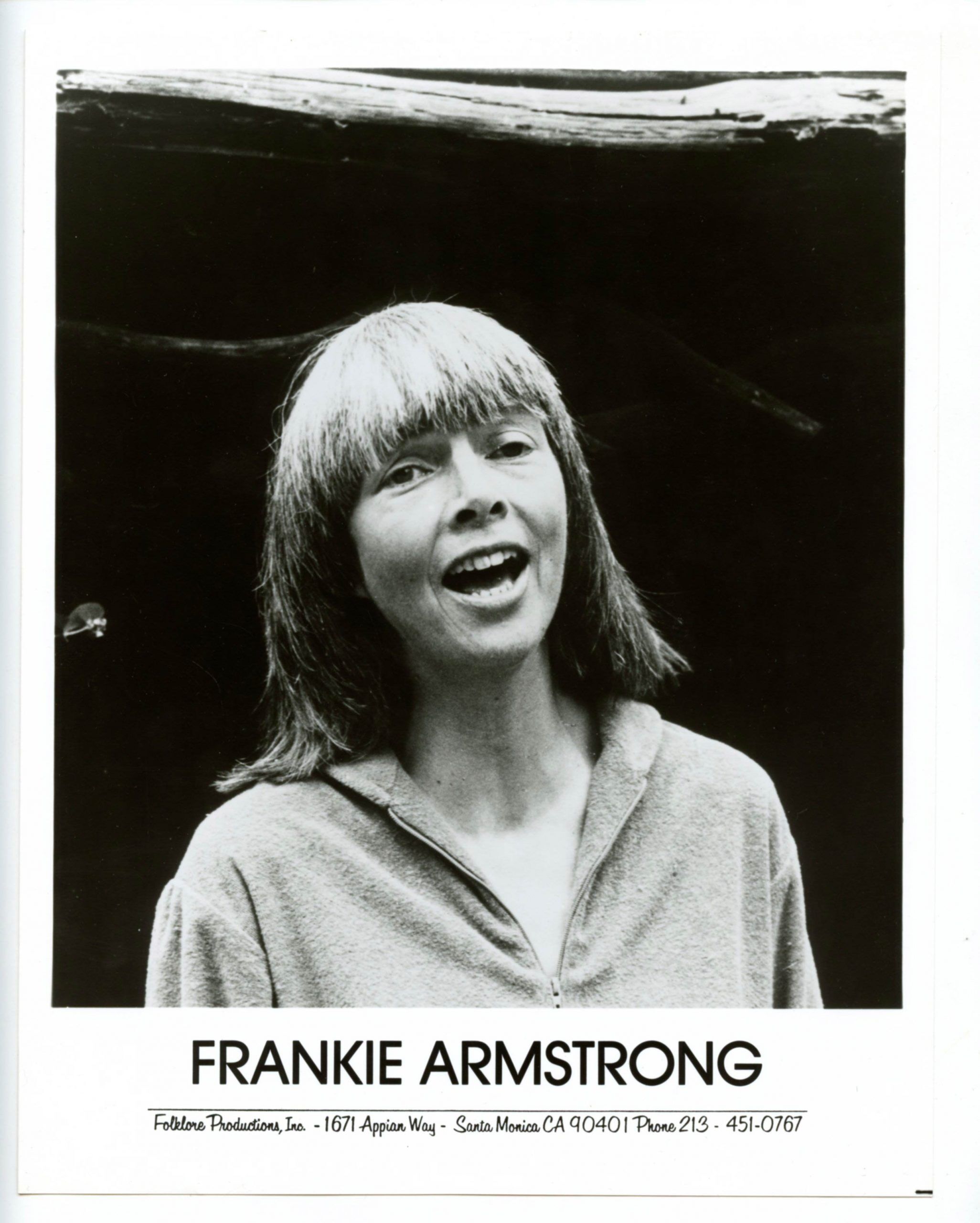 Frankie Armstrong Photo 1980s Publicity Promotion