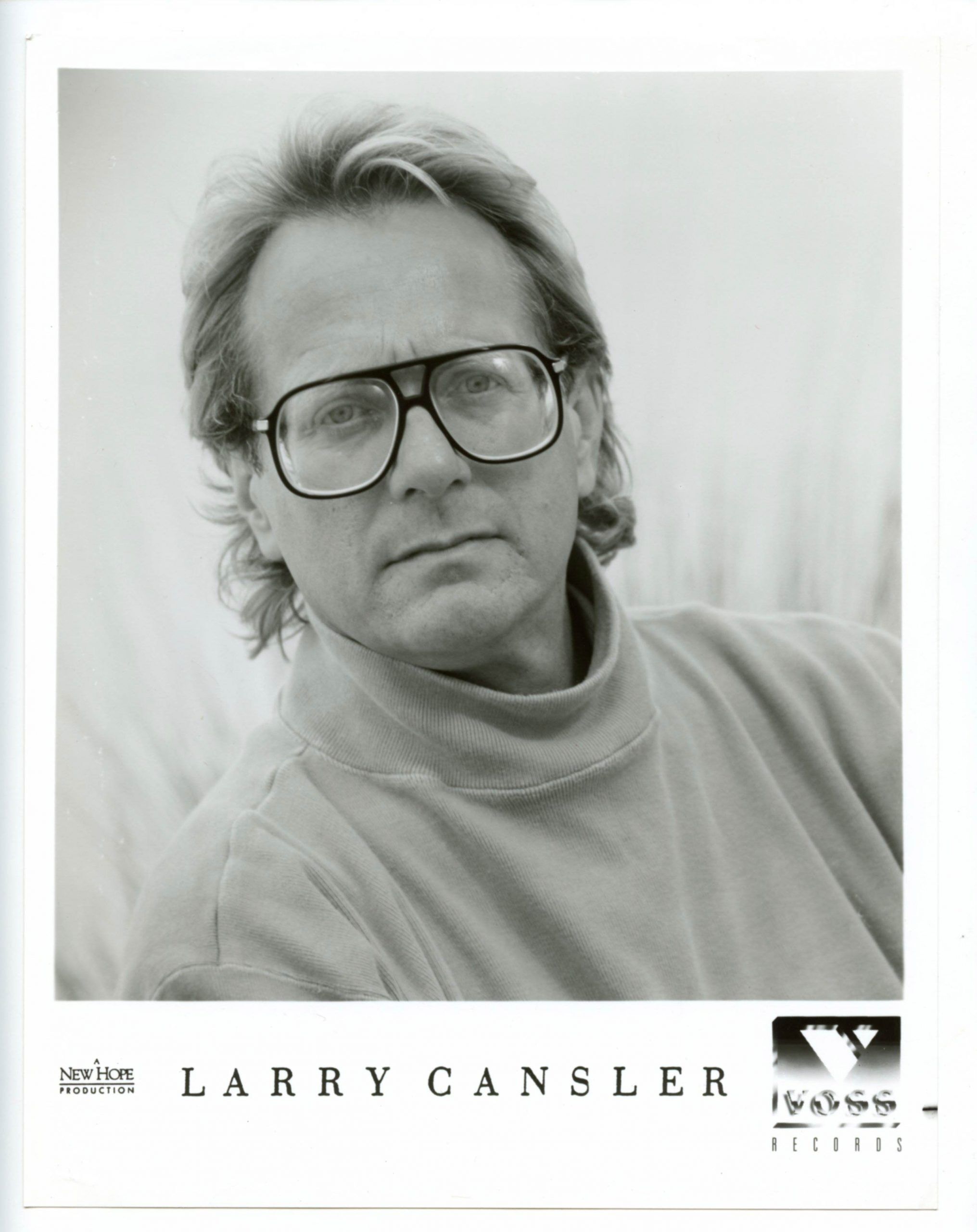 Larry Cansler Photo 1980s Voss Records
