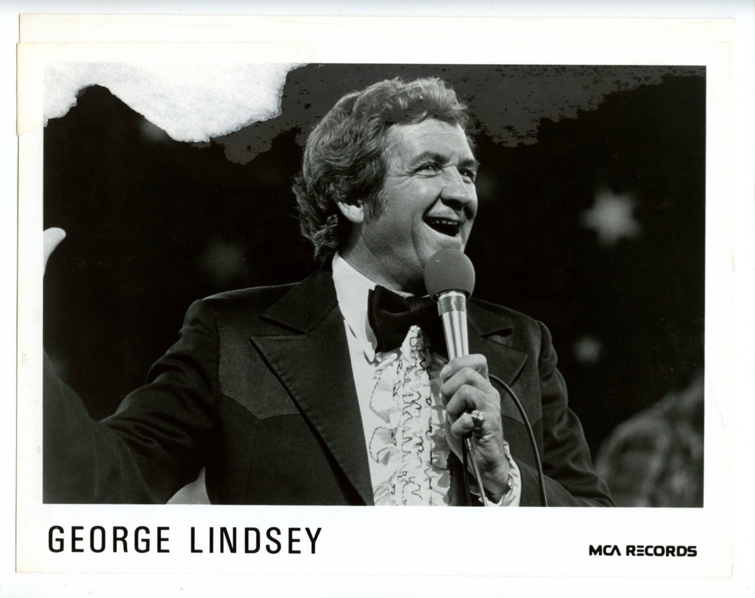 George Lindsey Photo 1980s MCA Records