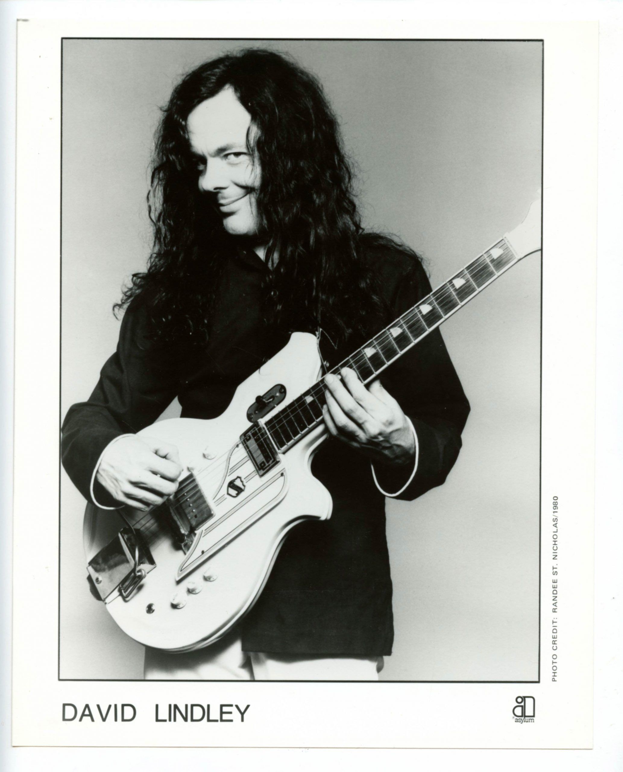 David Lindley Photo 1980 Asylum Records