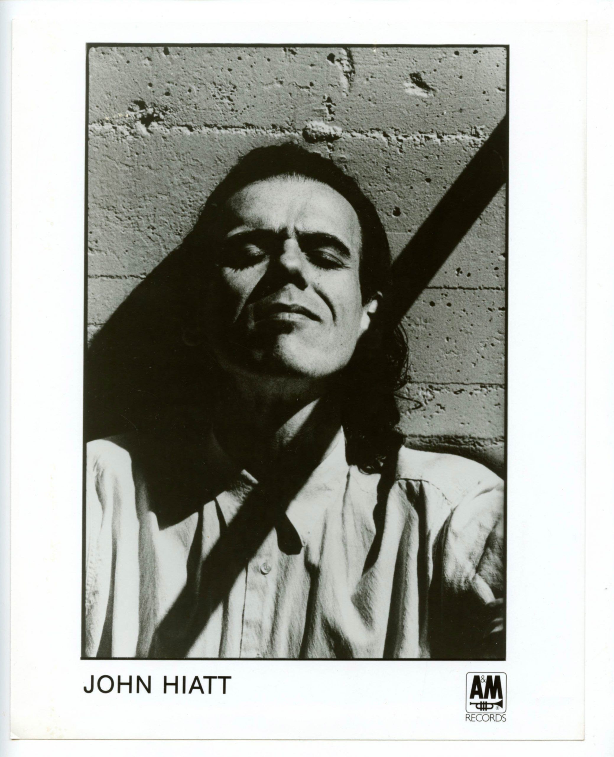 John Hiatt Photo 1980s A&M Records