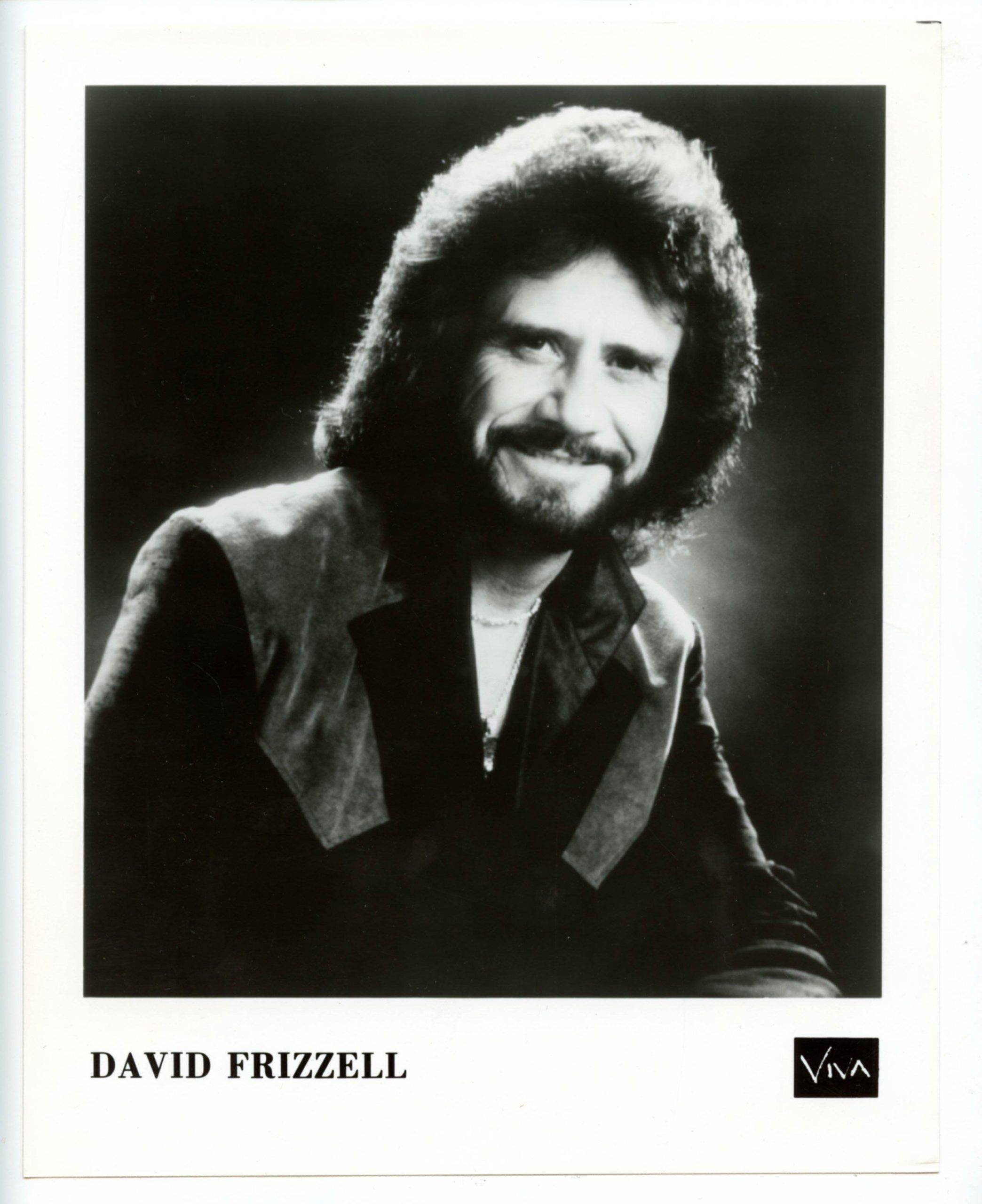 David Frizzell Photo 1980s Viva Records