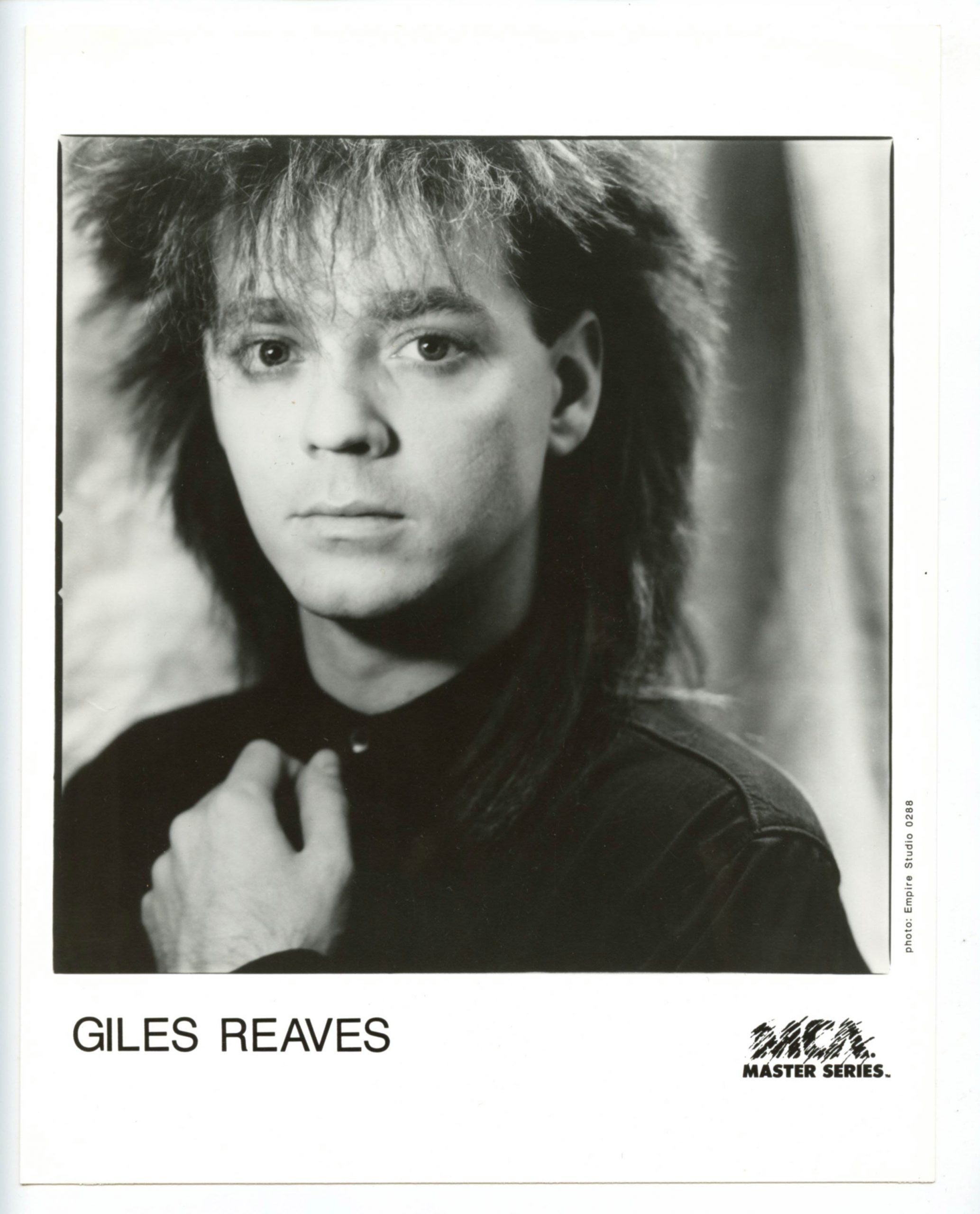 Giles Reaves Photo 1980s MCA Records