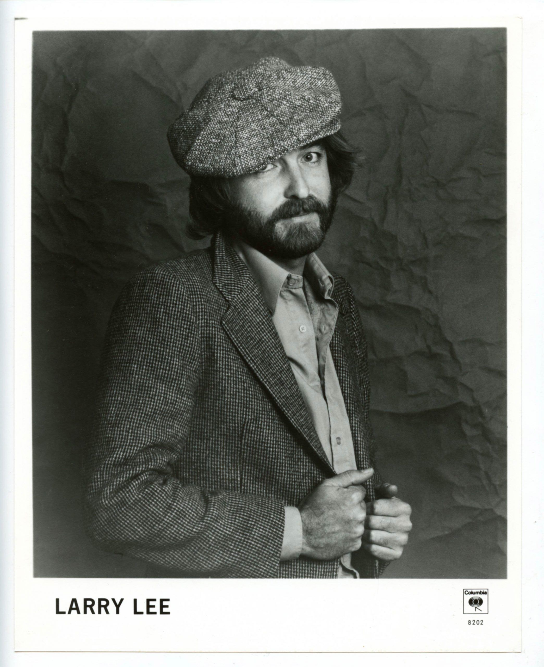 Larry Lee Photo 1982 Columbia Records