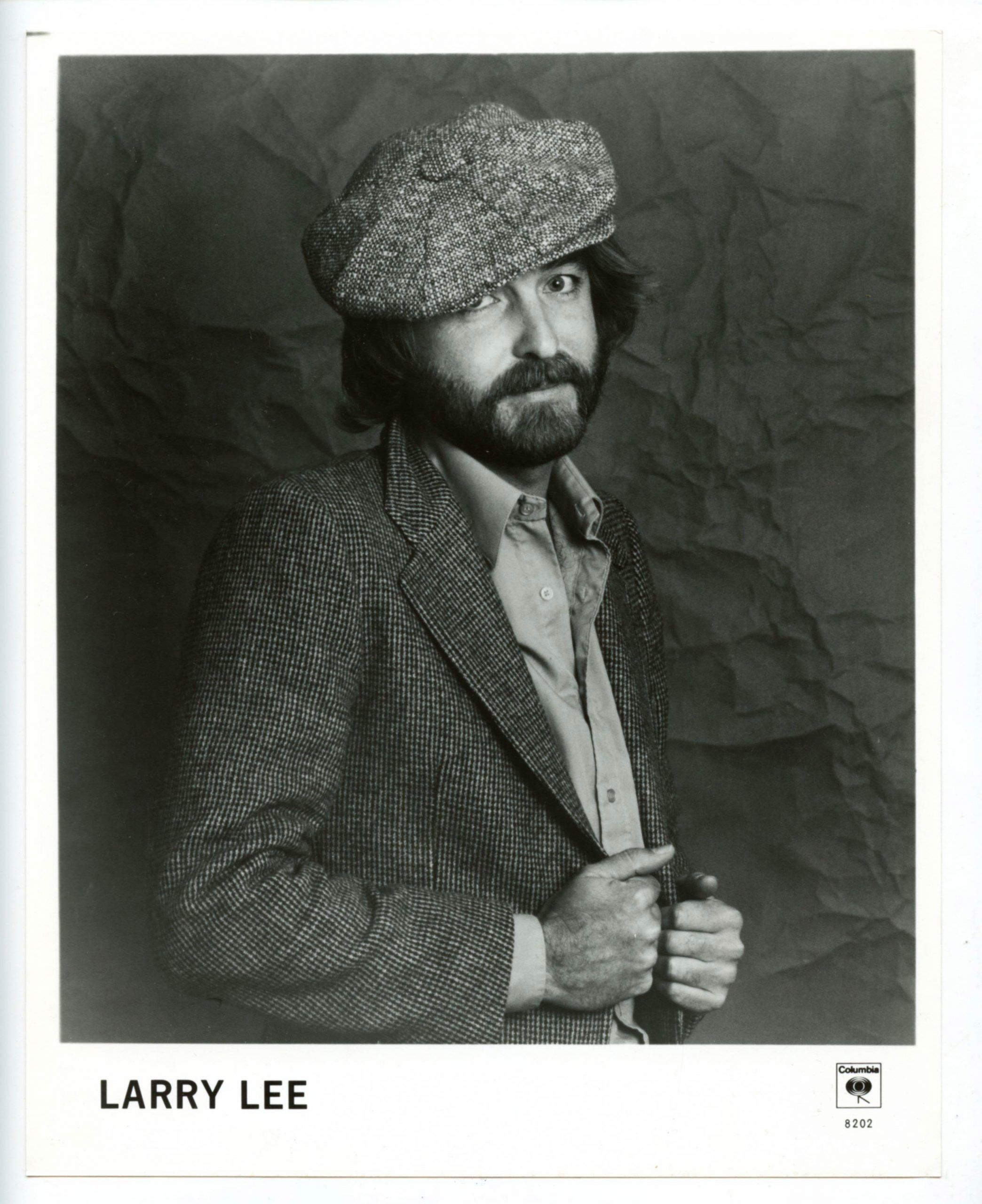 Larry Lee Photo 1982 Columbia Records