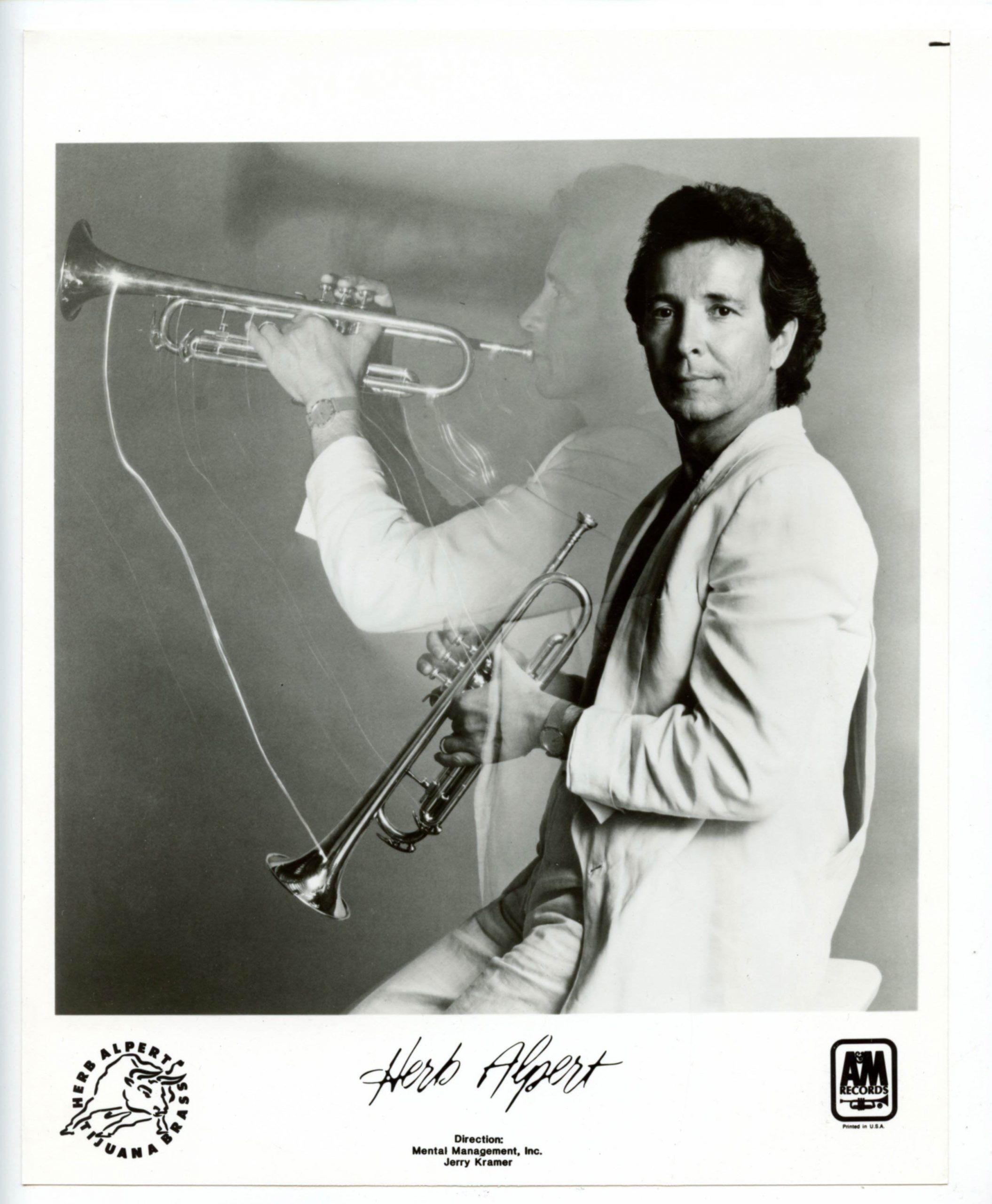 Herb Alpert Photo 1970s A&M Records
