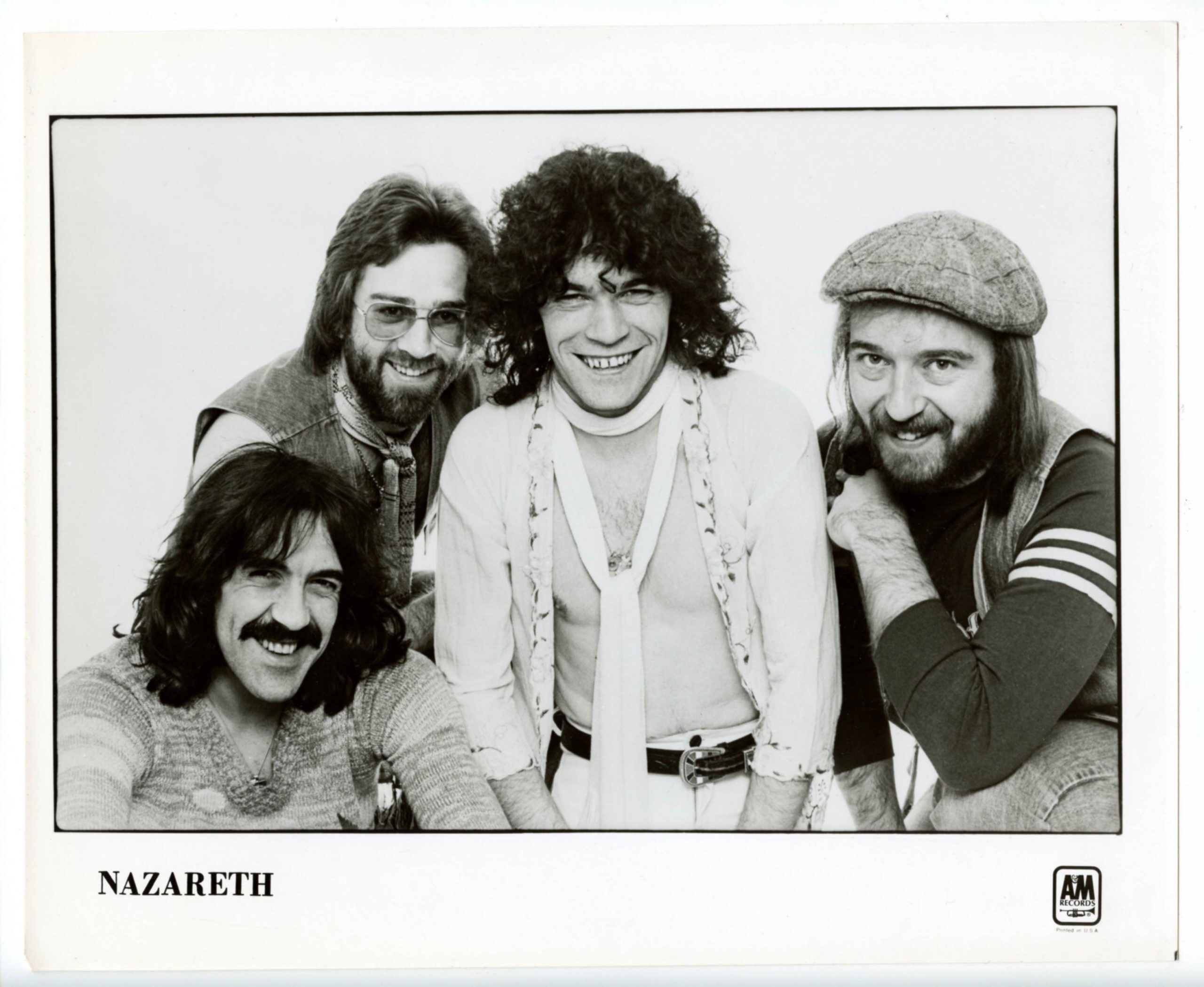 Nazareth Photo 1970s A&M Records