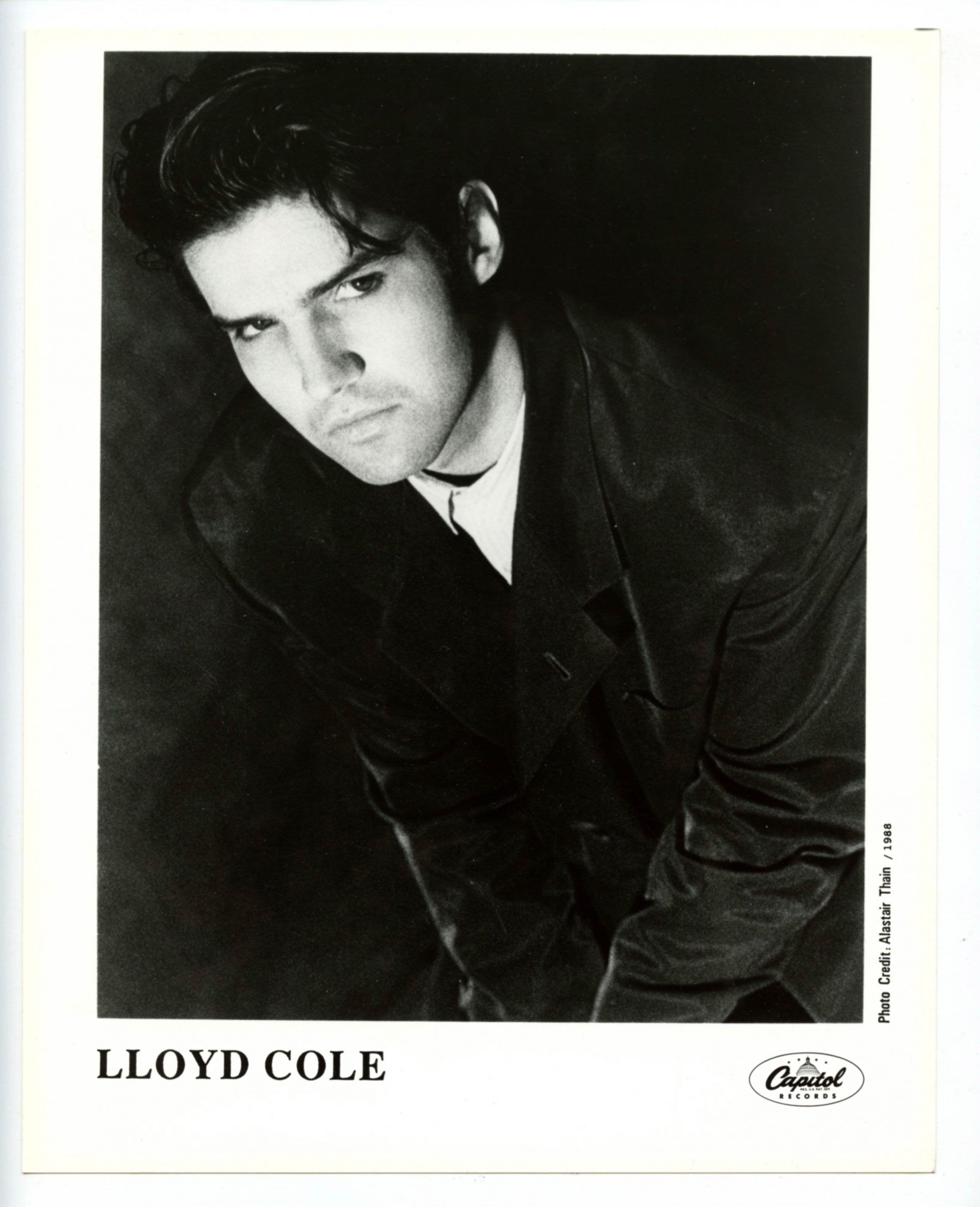Lloyd Cole Photo 1988 Capitol Records
