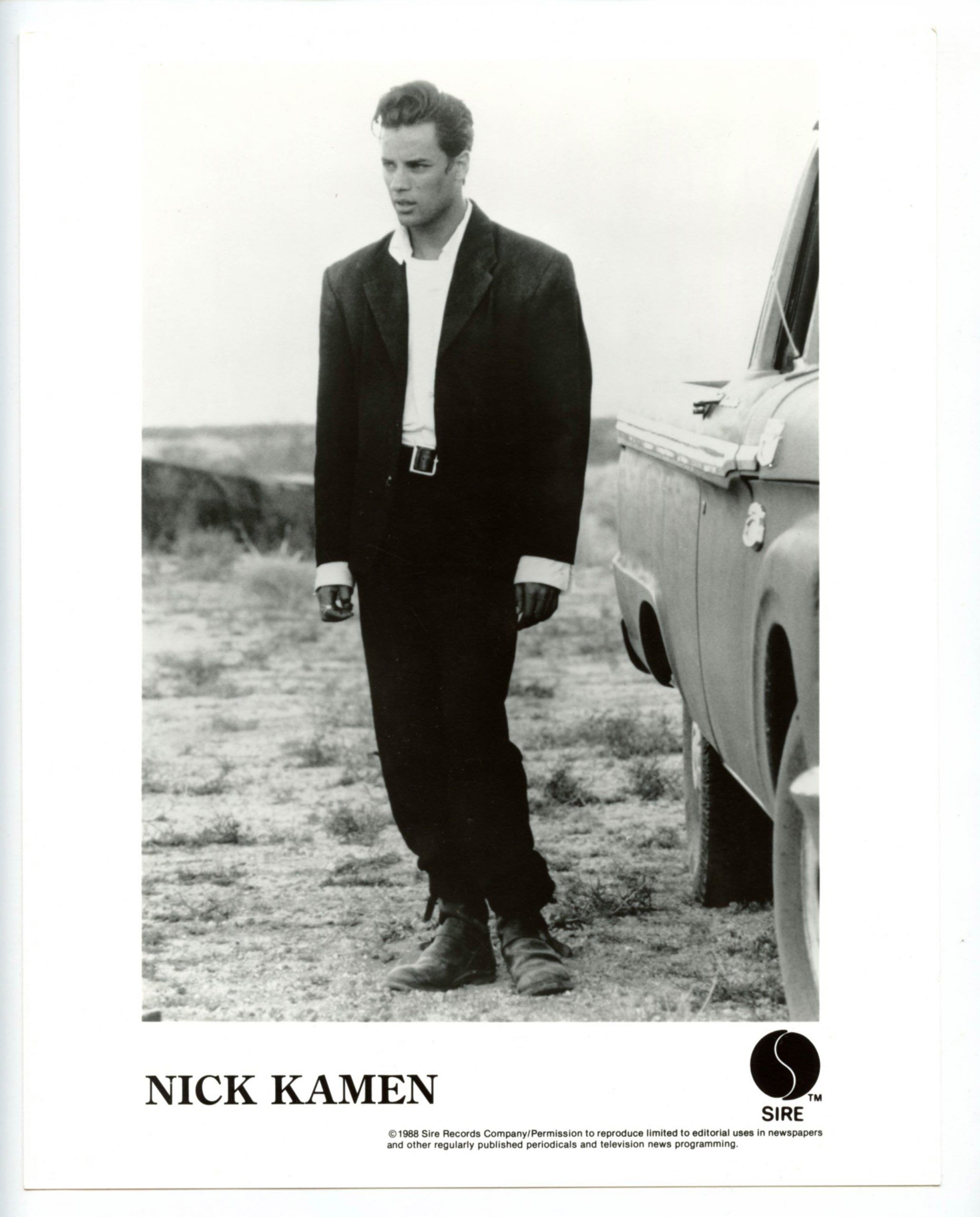 Nick Kamen Photo 1988 Sire Records