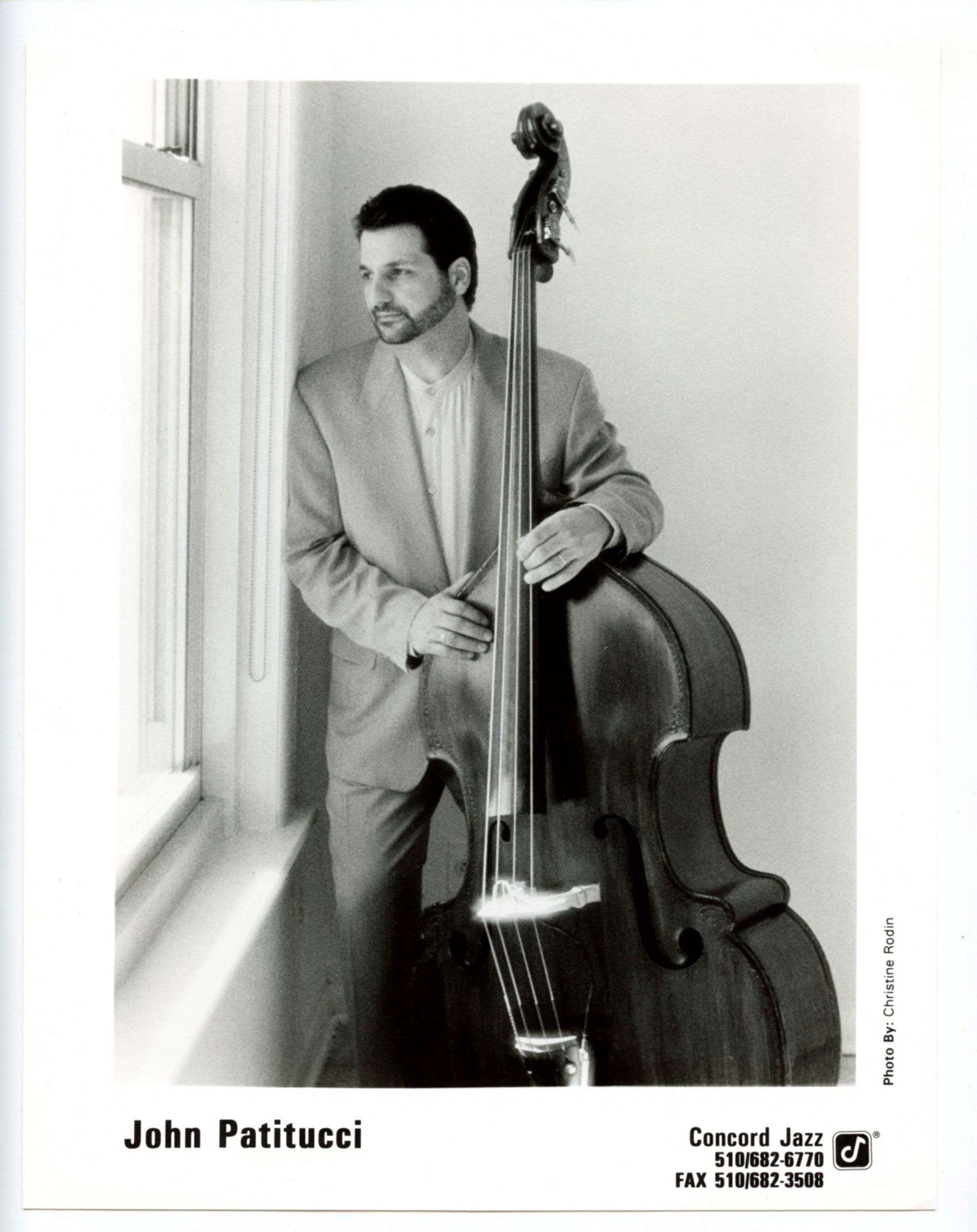 John Patitucci Photo 1990s Concord Jazz