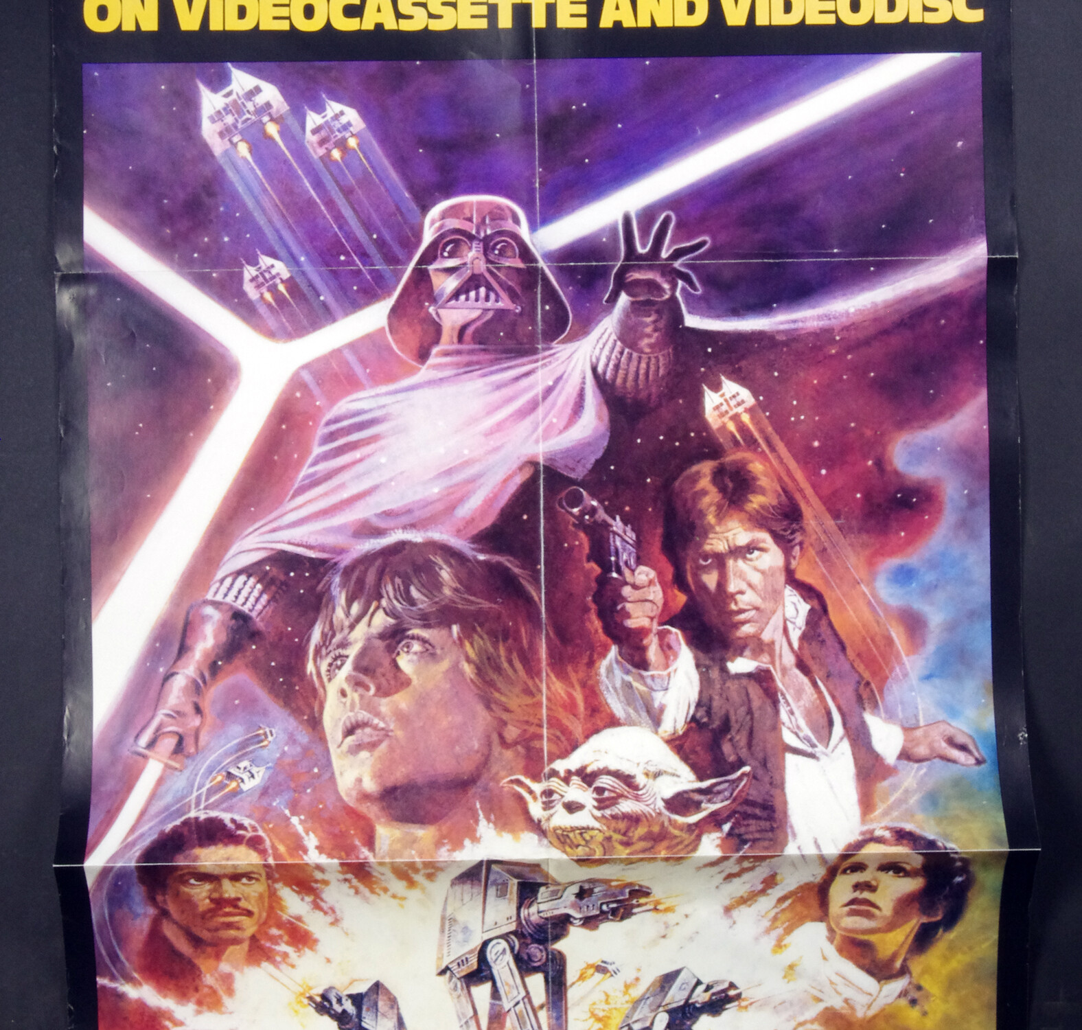 Star Wars Poster Empire Strikes Back Poster 1980 Home Video Promotion