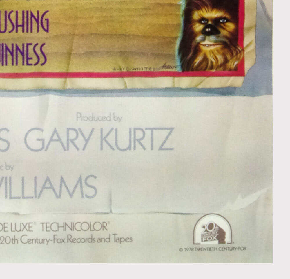 Star Wars Poster A New Hope 1978 Original Movie Soundtrack Album Promotion