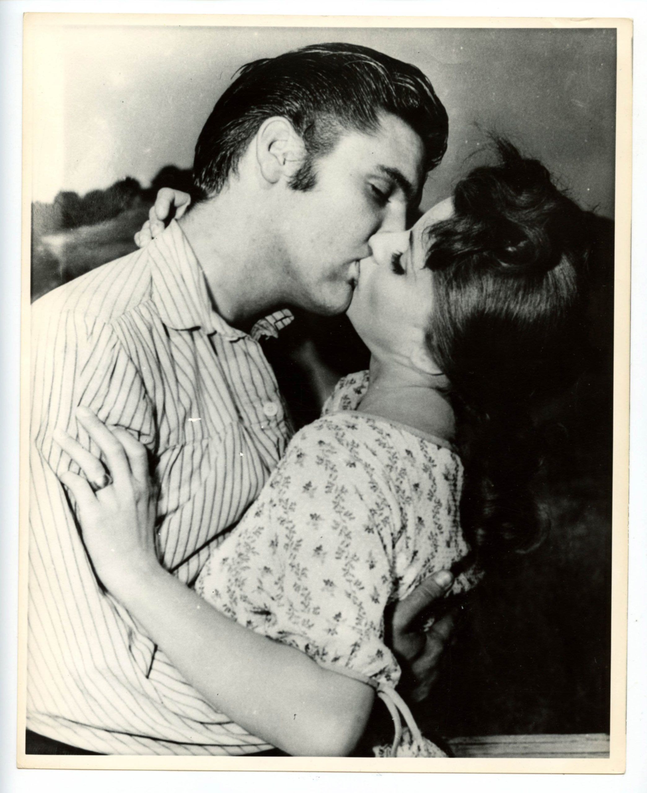 Elvis Presley Debra Paget Photo 1956 Love Me Tender Original Vintage