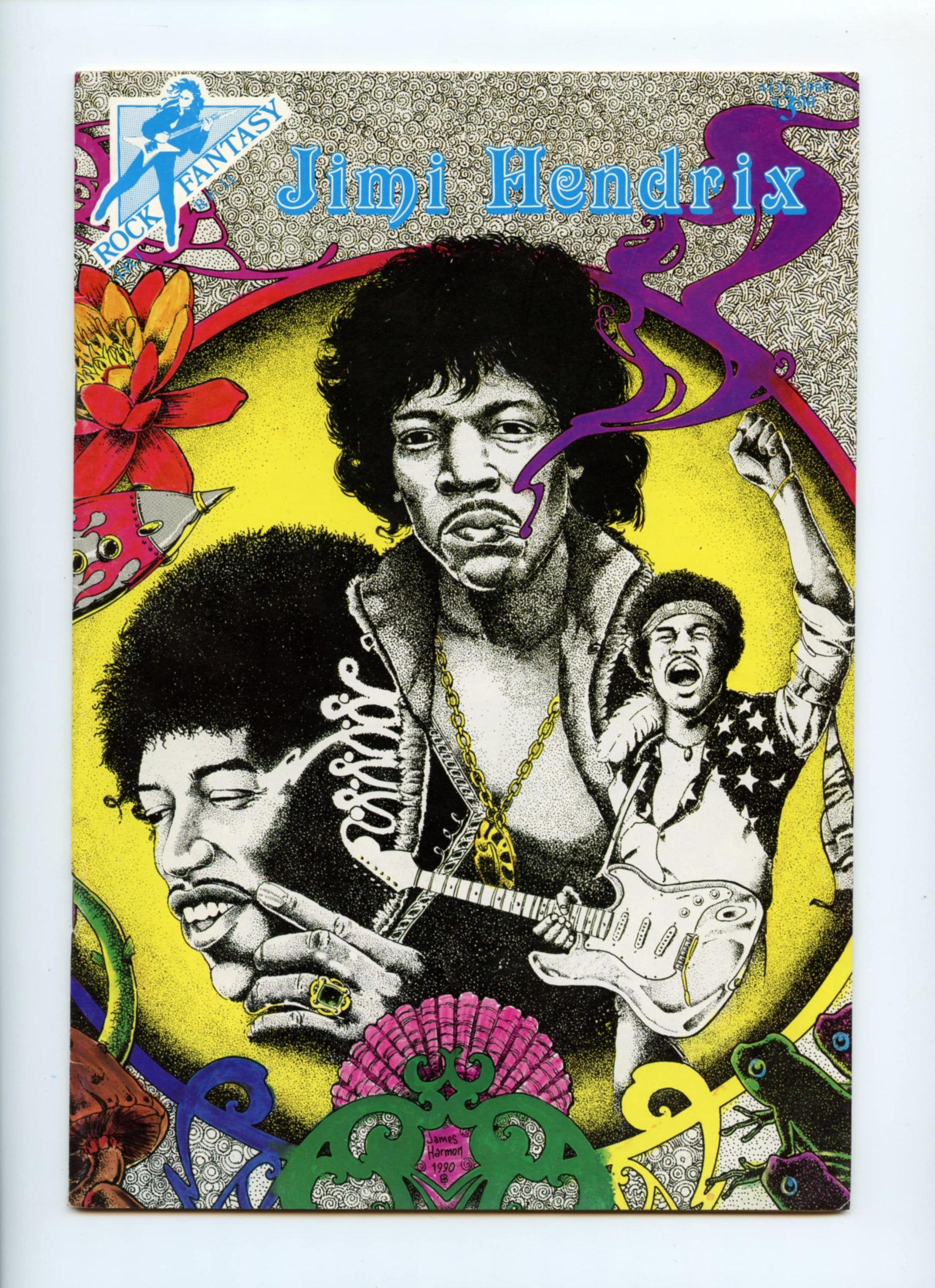 Jimi Hendrix Rock Fantasy Comic JH-1 1990 Sep