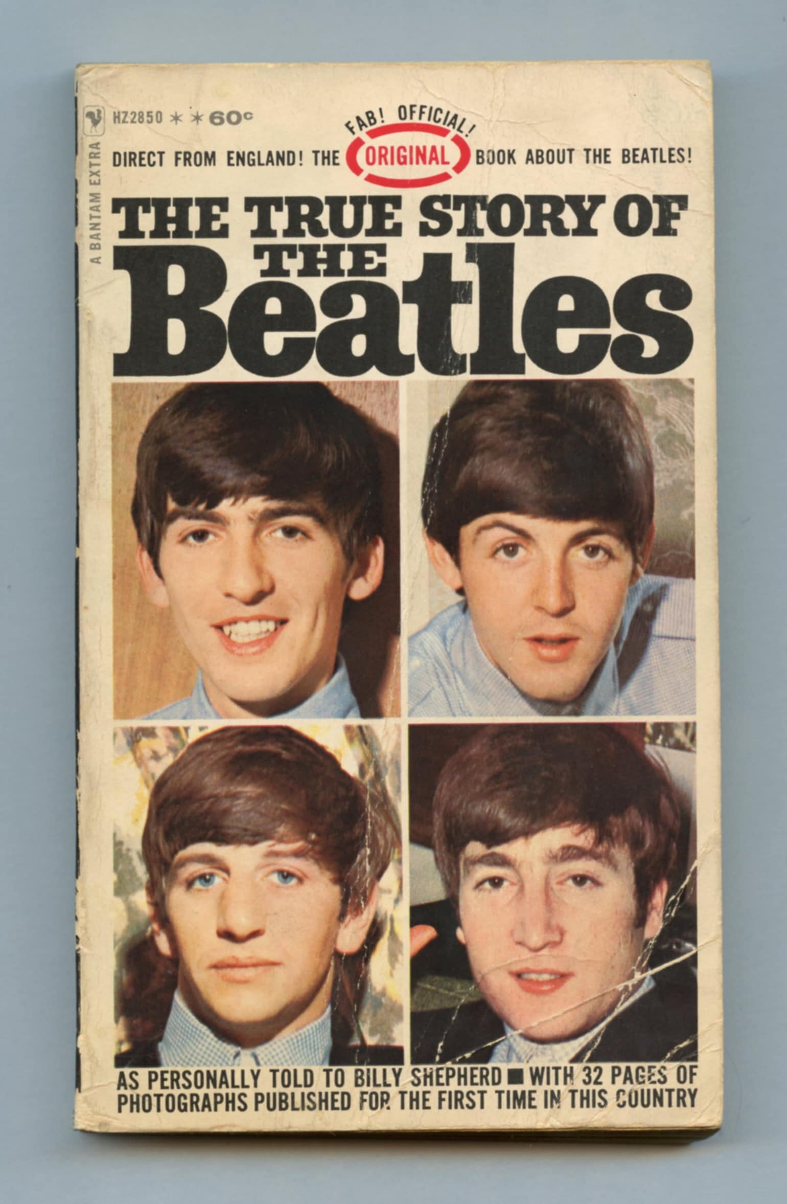 The True Story of The Beatles 1964 Paperback Bantam Extra HZ2850
