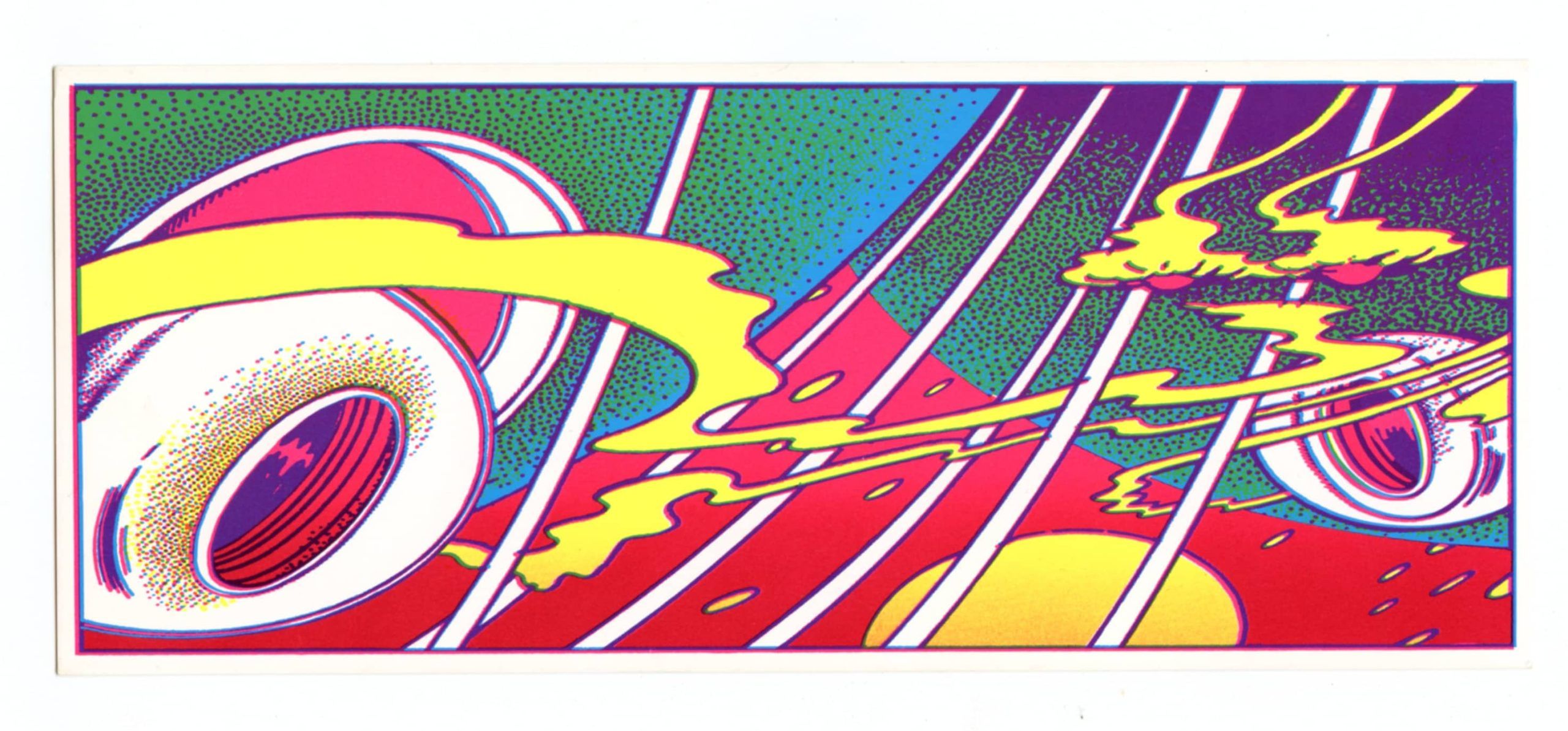 Family Dog Avalon Ballroom Billboard Sale Promotion Postcard 1967 Bob Fried AOR 2.367