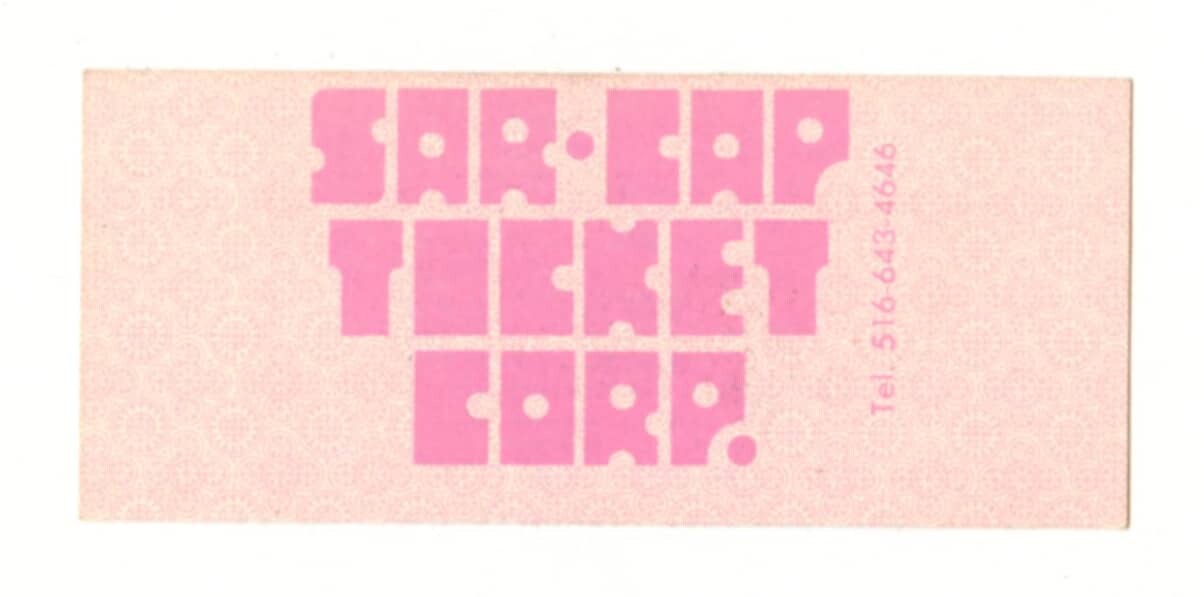 James Cotton Ticket Stub 1975 Apr 12 Capitol Theatre Chester NY
