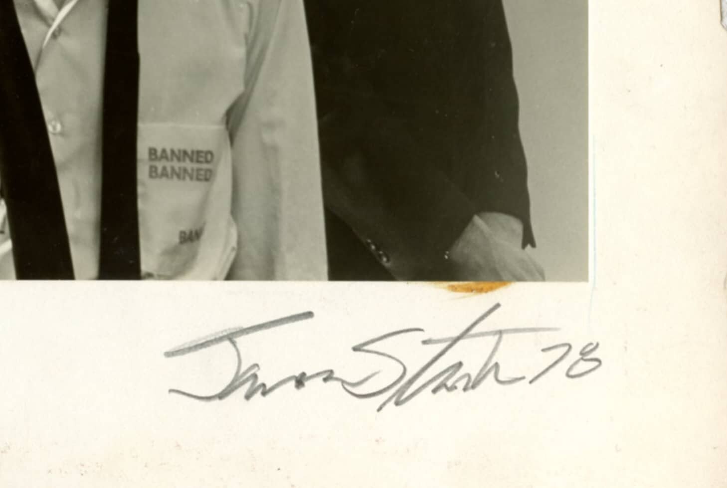 Crime Photo 1978 James Stark signed