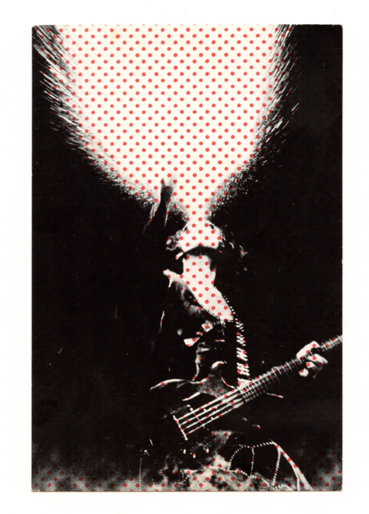 Kiss Postcard First Album Release Promotion Casablanca Records 1974