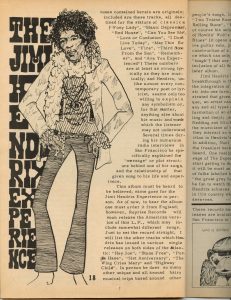 Mojo Navigator Rock & Roll News 1967 Magazine back issue Jimi Hendrix cover