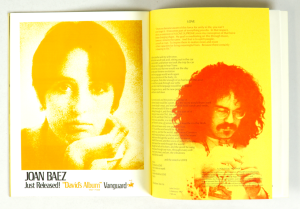 1969 Woodstock Festival 3 days of Peace and Music Program Book Original Vintage