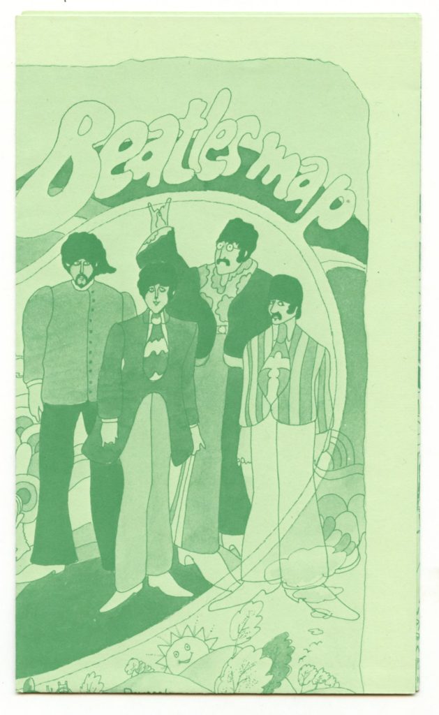 From Liverpool to the World the Beatles Collection Pictorial Map Liverpool 