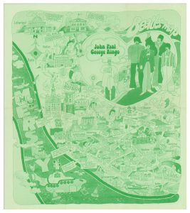 From Liverpool to the World the Beatles Collection Pictorial Map Liverpool 