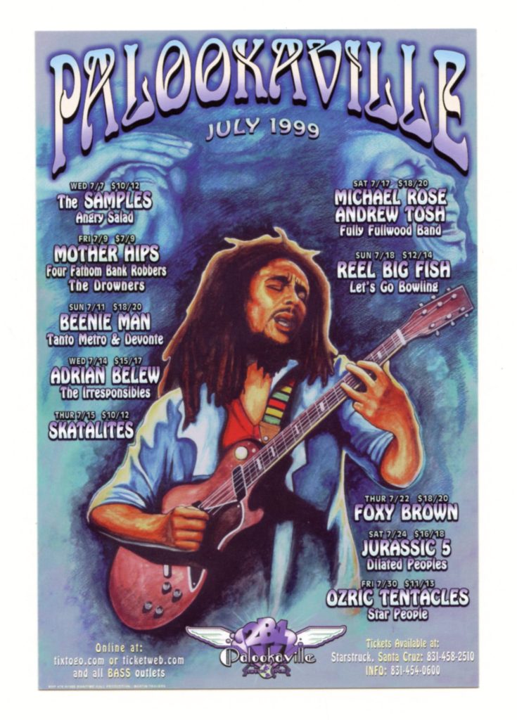 Palookaville 1999 Jul Handbill Michael Rose Andrew Tosh