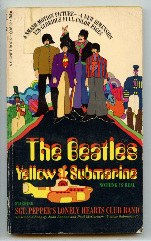 The Beatles Yellow Submarine 1968 Paperback Mike Wilk Heinz Edelmann