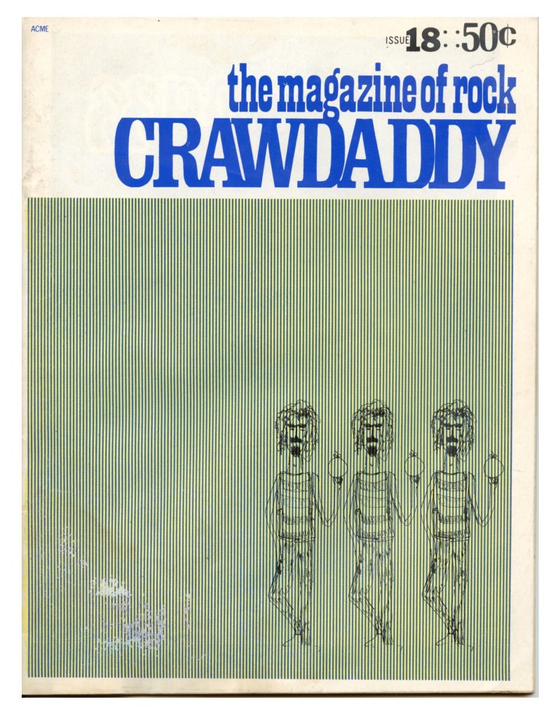 Crawdaddy The Magazine of Rock back issue 1968 September the Beach Boys Country Joe