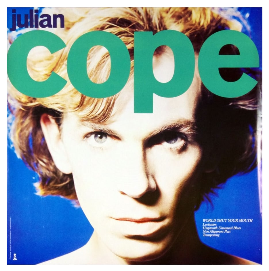 Julian Cope Poster 1984 World Shut Your Mouth Album Promotion