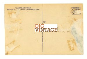 BG  72 Postcard Mailed Paul Butterfield Blues Band 1967 Jul 11 