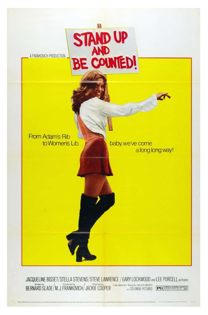 Stand Up and Be Counted Original Movie Poster 1972 Jacqueline Bisset 27x41