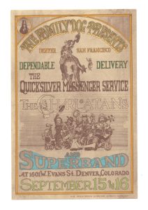 FDD  2 Postcard Quicksilver Messenger Service 1967 Sep 15