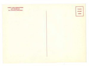 FD  49 Postcard Moby Grape Charlatans 1967 Feb 24