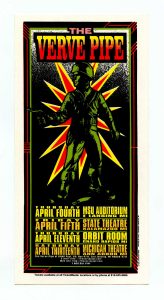 Verve Pipe Handbill 1996 Apr 4 Michigan Tour Mark Arminski