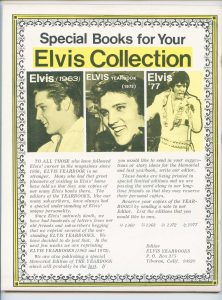 Elvis Presley Yearbook Hound Dog Tag Published 1960