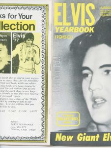 Elvis Presley Yearbook Hound Dog Tag Published 1960