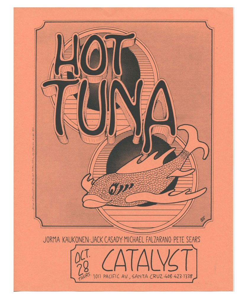 Hot Tuna Handbill 1993 October 28 Catalyst Santa Cruz