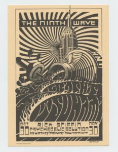 Rick Griffin Postcard THE NINTH WAVE 1986