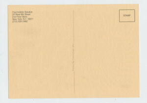 Rick Griffin Postcard THE NINTH WAVE 1986