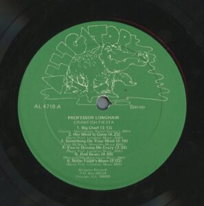 Professor Longhair ‎Vinyl Crawfish Fiesta 1980