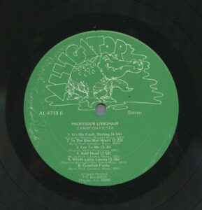 Professor Longhair ‎Vinyl Crawfish Fiesta 1980
