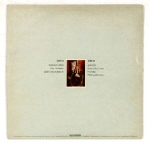 Steely Dan ‎Vinyl Gaucho 1980